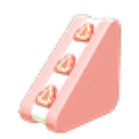 Strawberry Sandwich Chew Toy